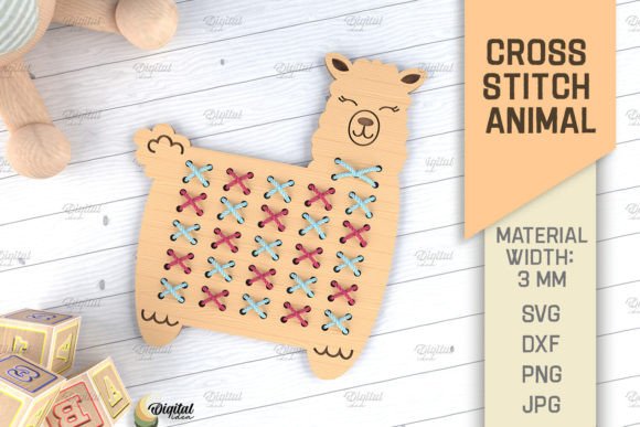 Cross Stitch Animals: Laser Cutting for Other Toys