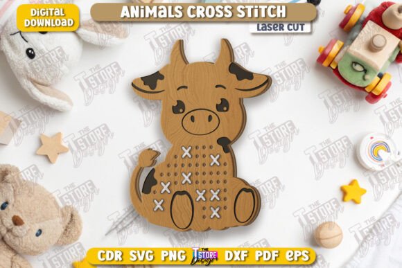 Cross Stitch Cow Laser Cut Montessori: A Designer’s Review