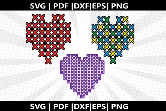 Cross Stitch SVG: Graphics for Freebies