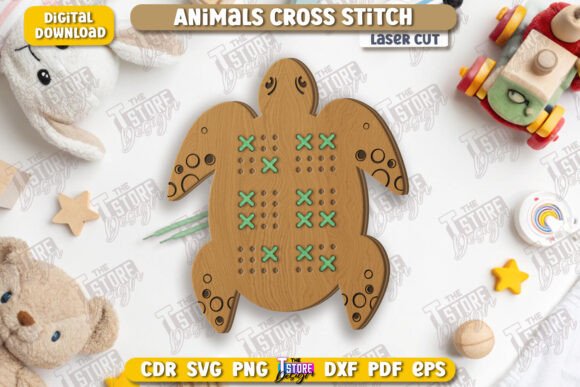 Cross Stitch Turtle Laser Cut CNC Review