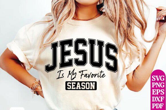 Jesus Faux Embroidery SVG for T-Shirt Designs & Graphics