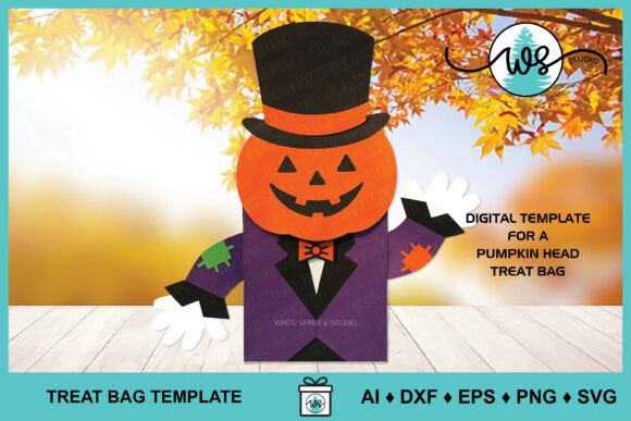 Pumpkin Head Halloween Treat Bag: A Designer’s Review