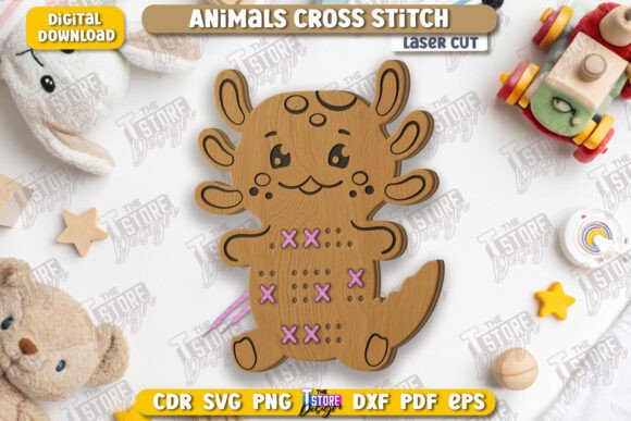 Review: Cross Stitch Animal Laser Cut Montessori