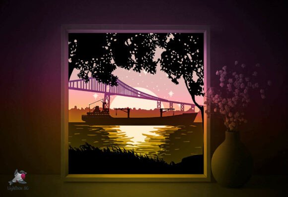 Reviewing the Bridge Papercut Lightbox Template