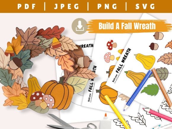 Reviewing the Fall 3D SVG Wreath Asset